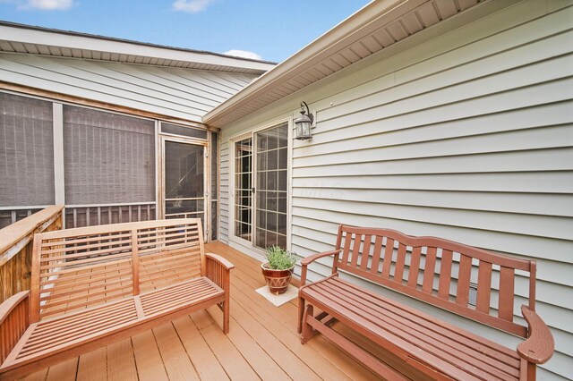 7326 State Route 19 Unit 3, Lots 1-2, Mount Gilead, OH 43338 - view of wooden terrace