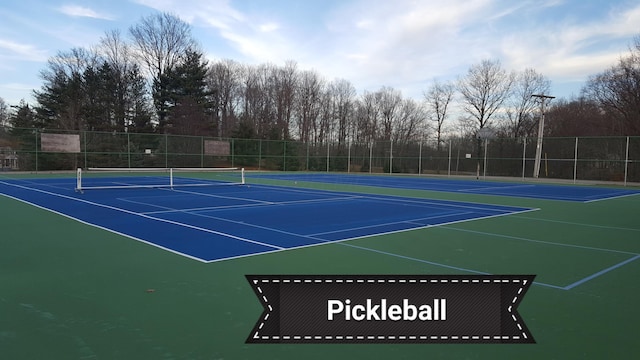 7326 State Route 19 Unit 3, Lots 1-2, Mount Gilead, OH 43338 - view of tennis court featuring fence
