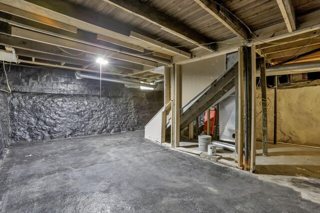 155 N Harris Ave, Columbus, OH 43204 - view of unfinished below grade area