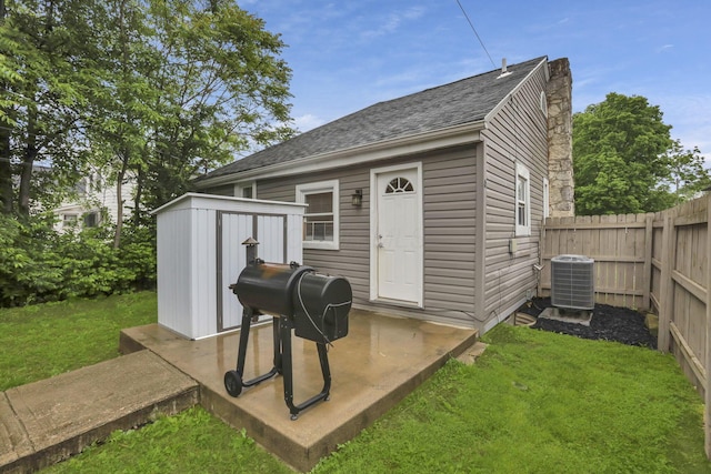 155 N Harris Ave, Columbus, OH 43204 - view of shed with cooling unit