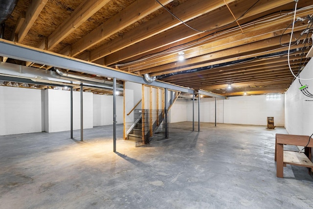 1980 Maxwell Ave, Lewis Center, OH 43035 - basement with stairs