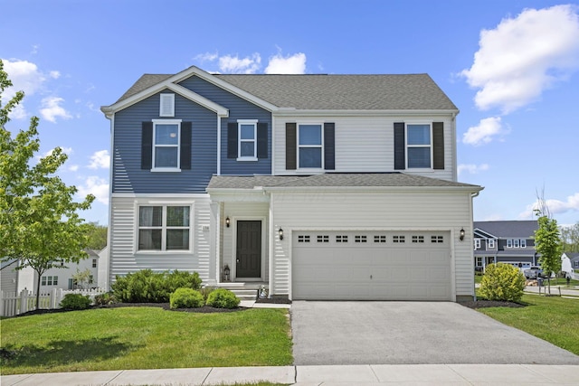 136 Bigelow Dr, Johnstown, OH 43031 - view of front of house featuring concrete driveway and an attached garage