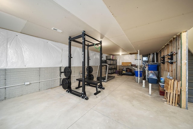 136 Bigelow Dr, Johnstown, OH 43031 - view of exercise room