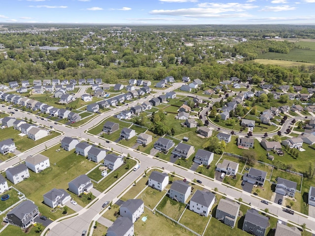 136 Bigelow Dr, Johnstown, OH 43031 - aerial view of property's location with nearby suburban area