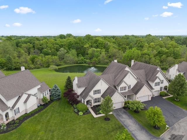 6755 Arbor View Ct, Powell, OH 43065 - bird's eye view of a nearby body of water and a forest