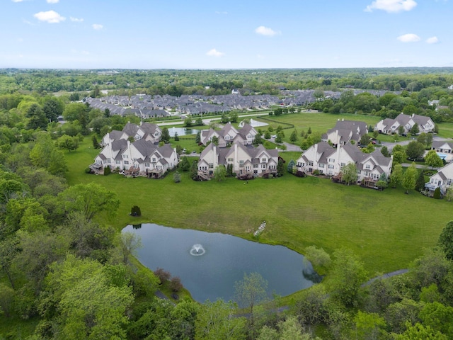 6755 Arbor View Ct, Powell, OH 43065 - aerial view of residential area with a nearby body of water