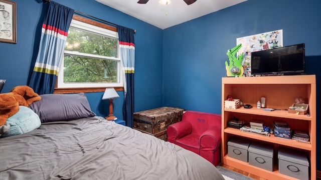 1314 N Howell Dr, Newark, OH 43055 - bedroom featuring ceiling fan