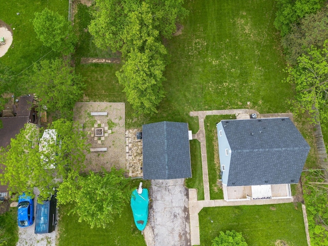 drone / aerial view