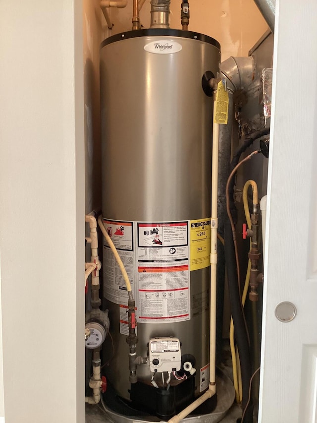 utilities with gas water heater