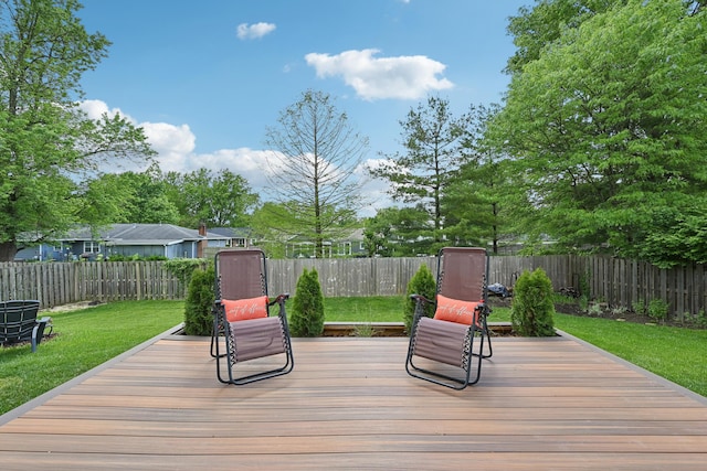 499 Wickham Way, Columbus, OH 43230 - view of wooden deck