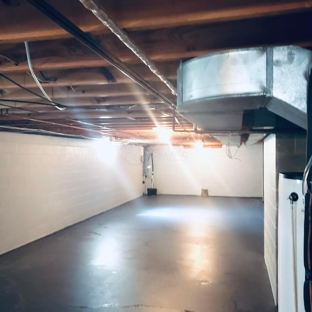 499 Wickham Way, Columbus, OH 43230 - view of unfinished basement