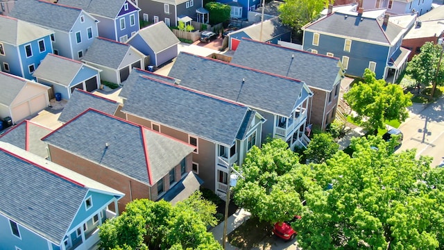 163 E 3rd Ave, Columbus, OH 43201 - aerial perspective of suburban area