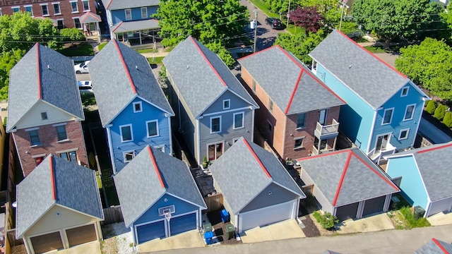 163 E 3rd Ave, Columbus, OH 43201 - aerial perspective of suburban area