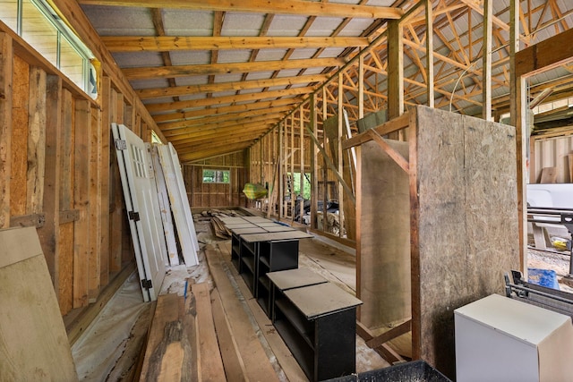 429 N Old State Rd, Delaware, OH 43015 - misc room with vaulted ceiling