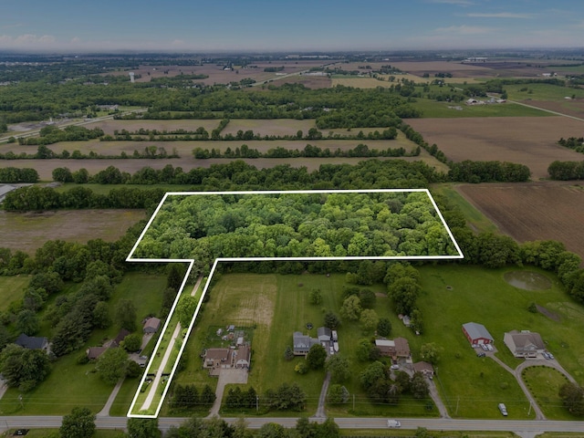 429 N Old State Rd, Delaware, OH 43015 - view of rural area featuring farmland and property parcel outlined