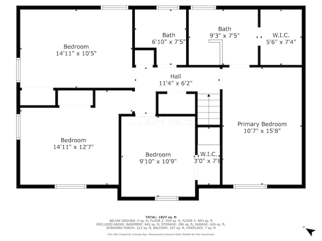11600 Windridge Dr NW, Pickerington, OH 43147 - room layout