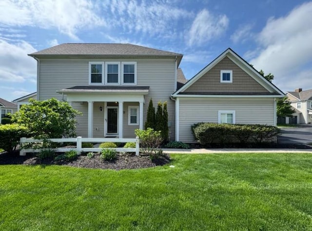 4020 Legend Unit 11, Columbus, OH 43230 - view of front of house featuring a front yard and a porch