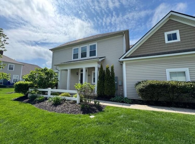 4020 Legend Unit 11, Columbus, OH 43230 - view of front facade featuring a front yard