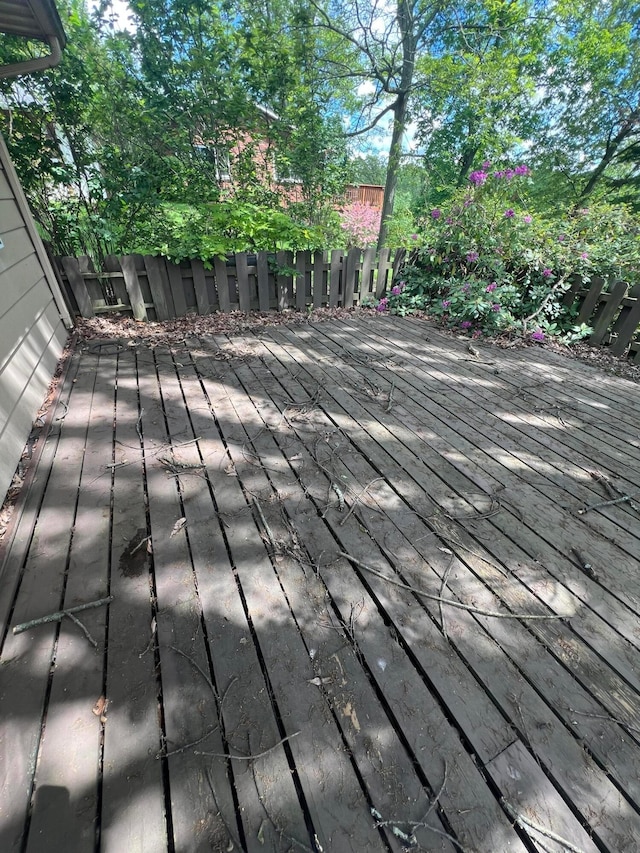 view of deck
