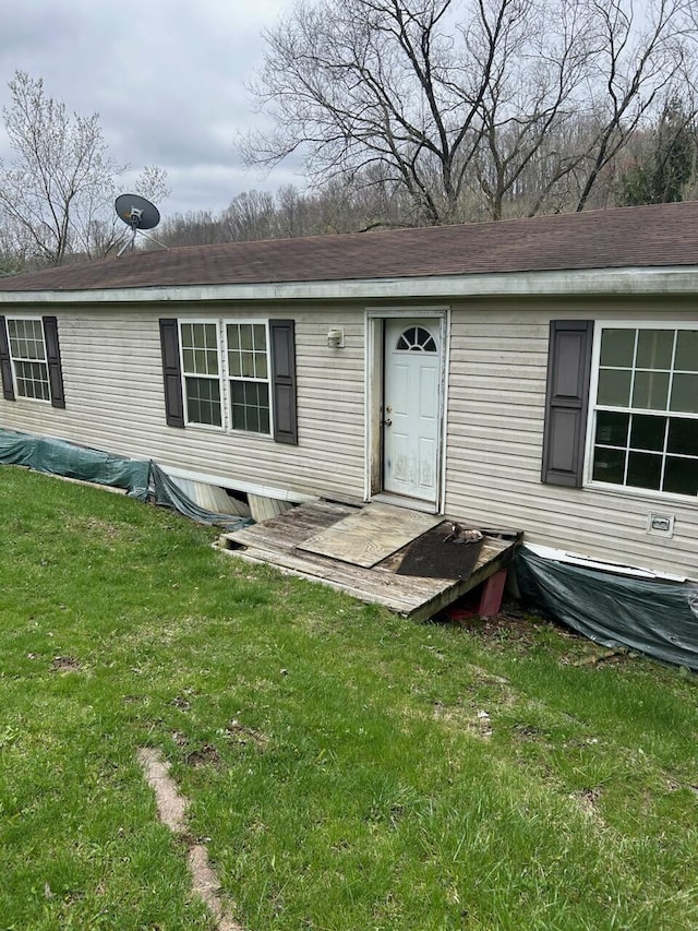 73353 Birmingham Rd, Kimbolton, OH 43749 - view of front of home featuring a front lawn