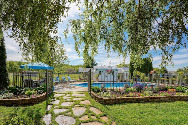 1899 Lamb Rd NW, Carroll, OH 43112 - view of pool featuring a patio area