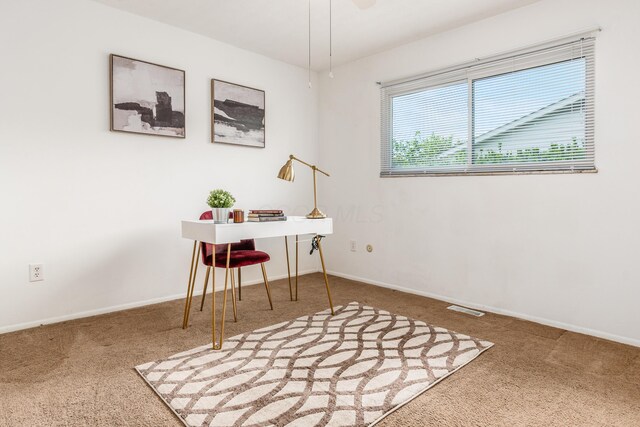 717 Birmingham Rd, Westerville, OH 43081 - office area with carpet and baseboards