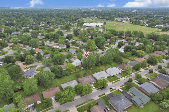 1883 Fairhaven Rd, Columbus, OH 43229 - aerial view of property and surrounding area featuring nearby suburban area