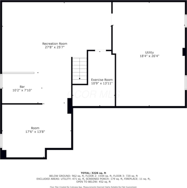4008 Ryleland Ct, Powell, OH 43065 - property floor plan