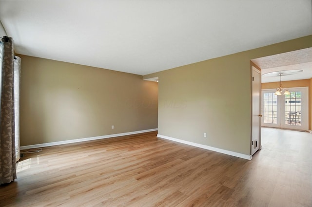 662 Pamlico St Unit Z7, Columbus, OH 43228 - unfurnished room with light wood-style flooring and baseboards