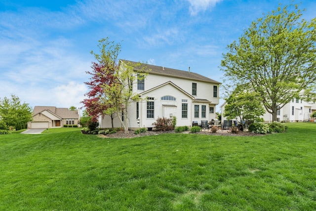 4381 Grathrine Ct, Lewis Center, OH 43035 - back of house featuring a yard and a patio