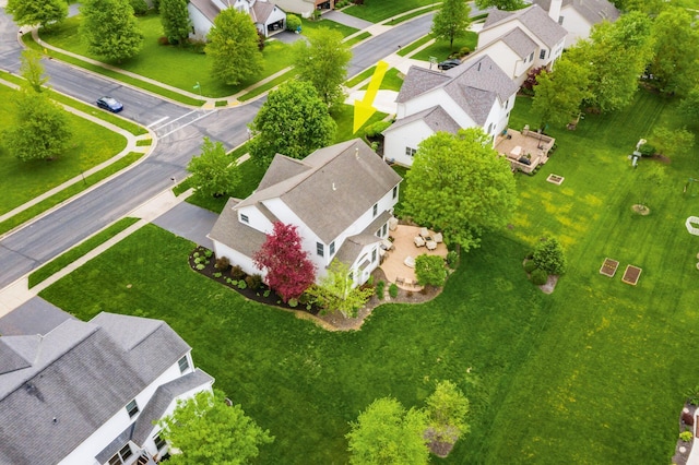 4381 Grathrine Ct, Lewis Center, OH 43035 - aerial perspective of suburban area