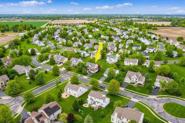 4381 Grathrine Ct, Lewis Center, OH 43035 - aerial view of residential area