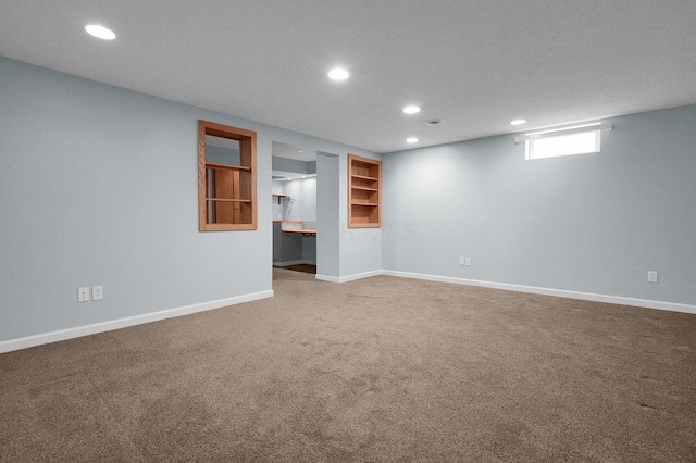 7209 Oliver Winchester Dr, Canal Winchester, OH 43110 - unfurnished room with carpet flooring, recessed lighting, and baseboards