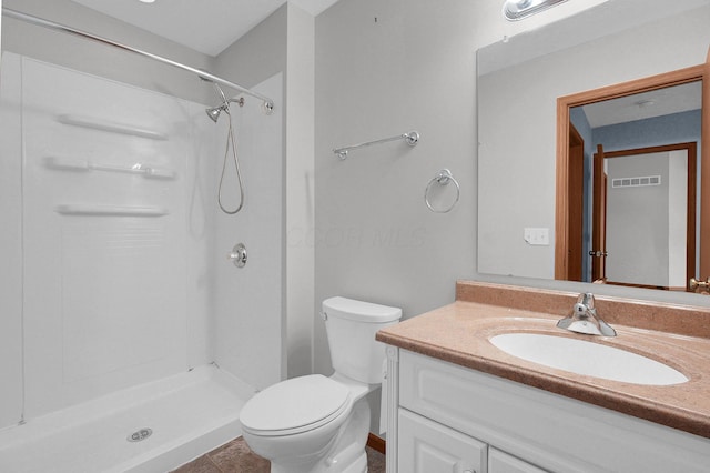 7209 Oliver Winchester Dr, Canal Winchester, OH 43110 - full bathroom featuring toilet, vanity, and a shower