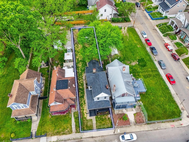 581 Kelton Ave, Columbus, OH 43205 - aerial perspective of suburban area