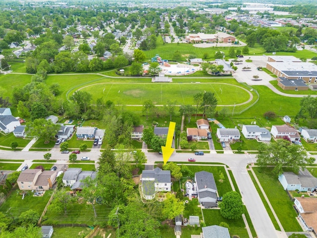 3690 Christopher Pl, Grove City, OH 43123 - aerial view of property and surrounding area featuring nearby suburban area