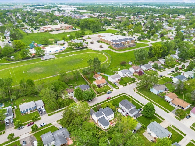 3690 Christopher Pl, Grove City, OH 43123 - aerial view of property and surrounding area featuring nearby suburban area
