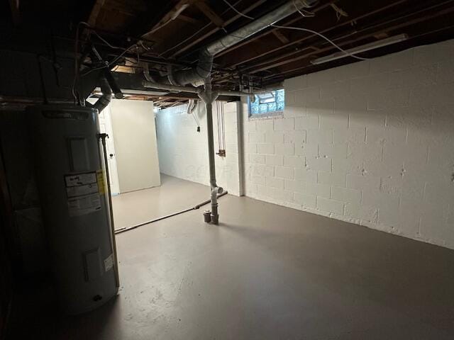 3128 Parsons Ave, Columbus, OH 43207 - below grade area featuring water heater