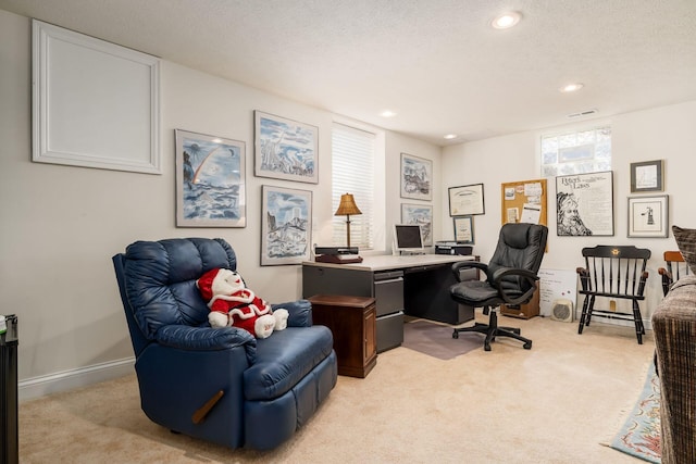 6227 Marias Point Ln, Columbus, OH 43213 - office space with light colored carpet and recessed lighting