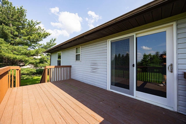 9721 State Rte 521, Sunbury, OH 43074 - view of wooden deck