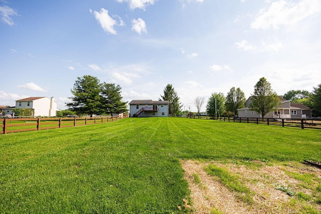 9721 State Rte 521, Sunbury, OH 43074 - view of yard featuring a view of rural / pastoral area