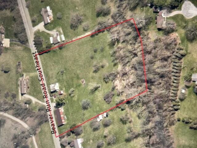 1152 Beaver Run Rd SE, Hebron, OH 43025 - map / location featuring property parcel outlined