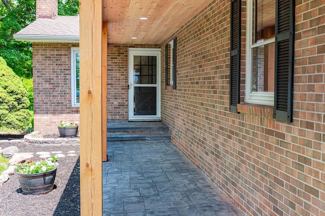 2814 Nesbitt Rd, Caledonia, OH 43314 - view of exterior entry with brick siding