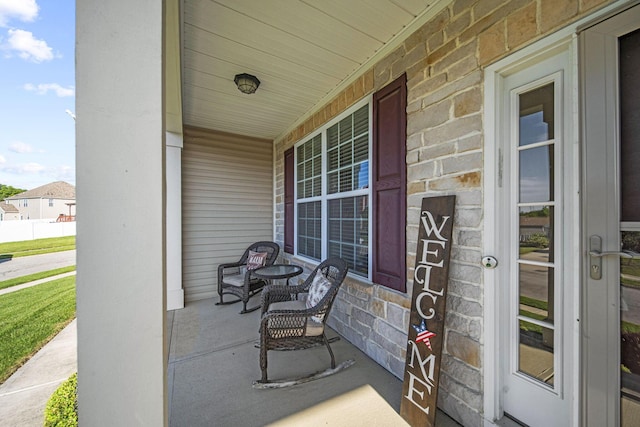 607 Green Forest Pl, Lithopolis, OH 43136 - view of covered porch