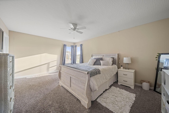 607 Green Forest Pl, Lithopolis, OH 43136 - bedroom featuring carpet floors and a ceiling fan