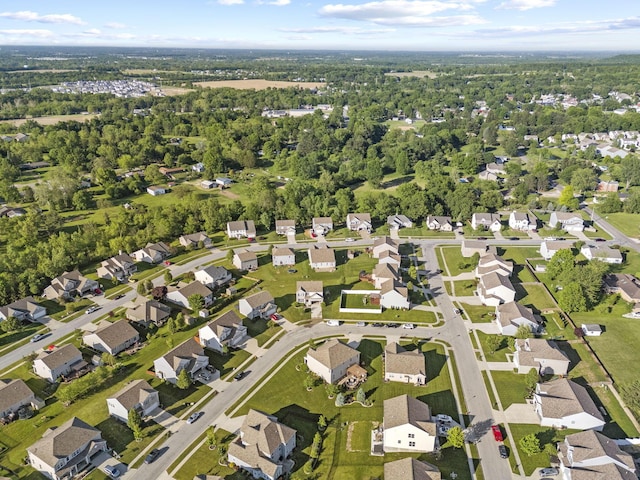 607 Green Forest Pl, Lithopolis, OH 43136 - aerial view of property and surrounding area featuring nearby suburban area