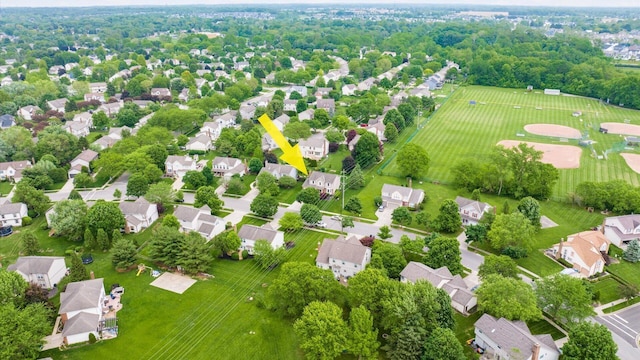 832 Mcleod Parc, Pickerington, OH 43147 - aerial perspective of suburban area