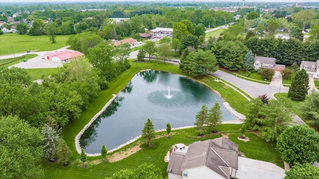 832 Mcleod Parc, Pickerington, OH 43147 - aerial view of residential area featuring a large body of water