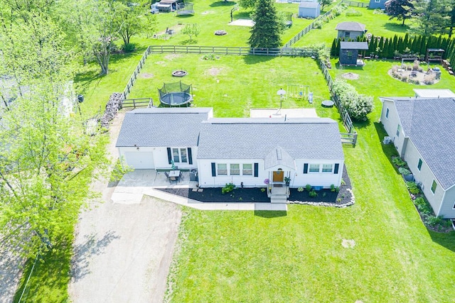 1485 E Choctaw Dr, London, OH 43140 - aerial view of property and surrounding area
