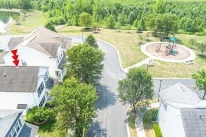 bird's eye view